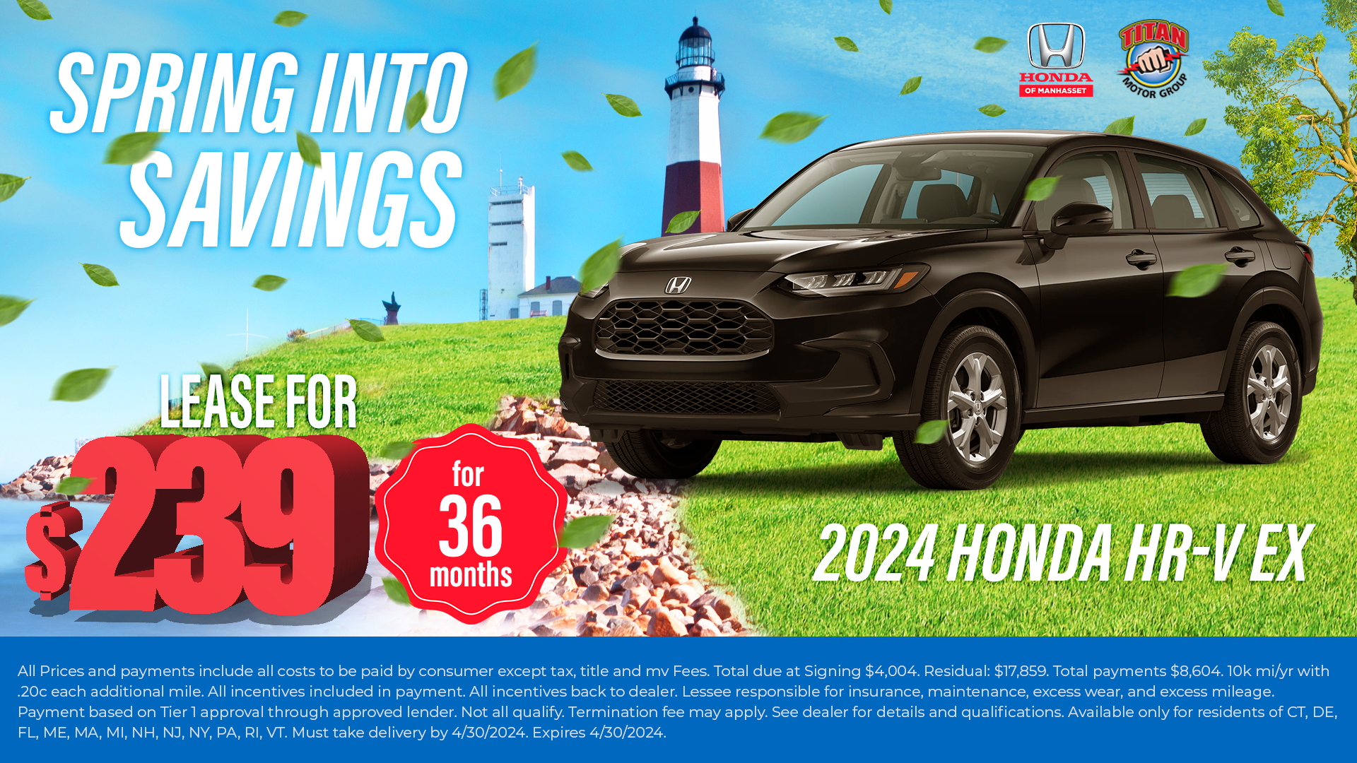 Spring Into Savings Lease Offer
